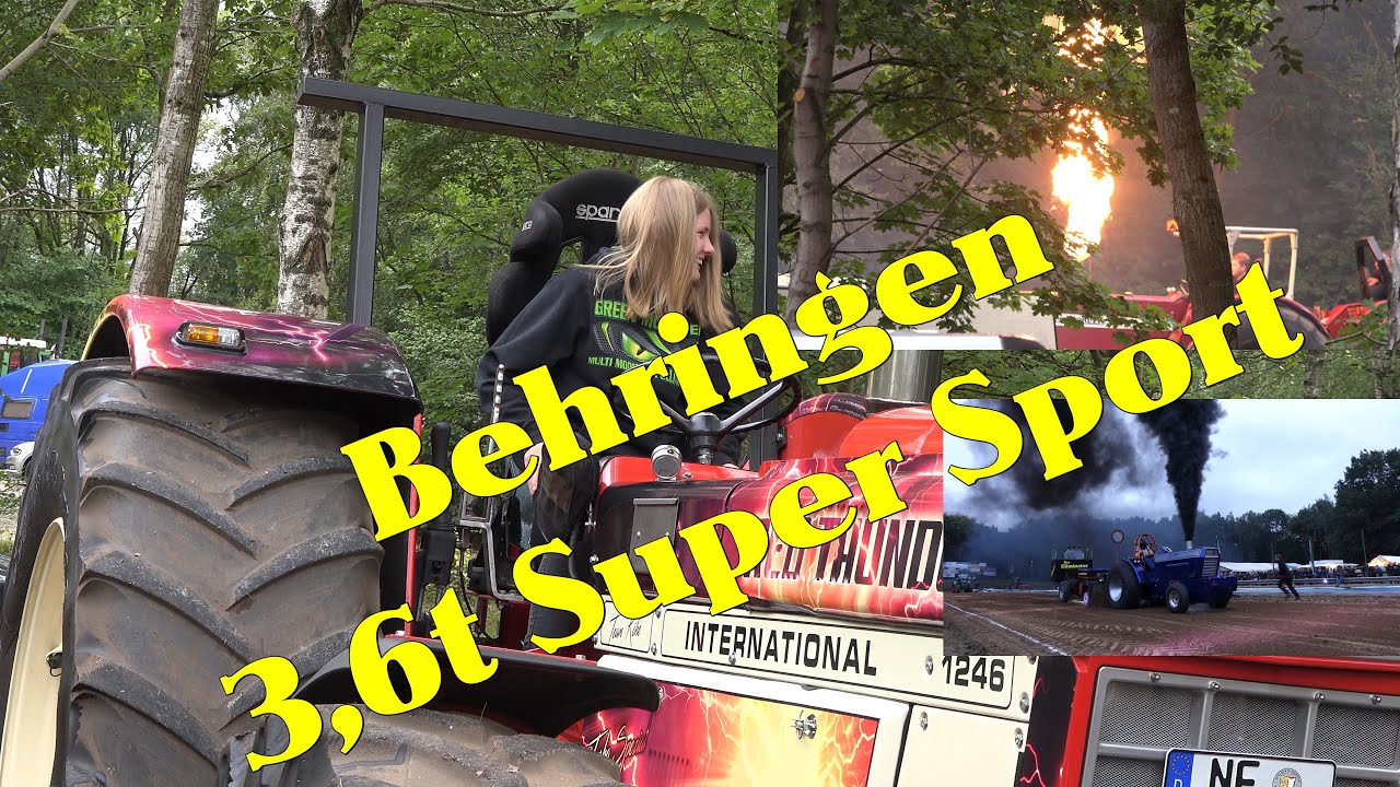 Behringen 2019 3,6t Super Sport Tractorpulling