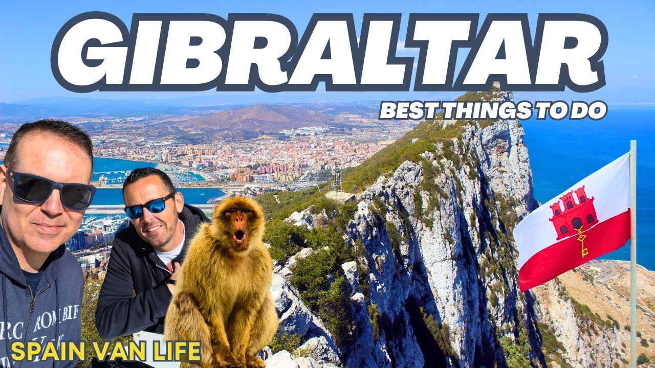 Gibraltar Travel Vlog: Nature, History, and a lot of Monkies| VAN LIFE SPAIN
