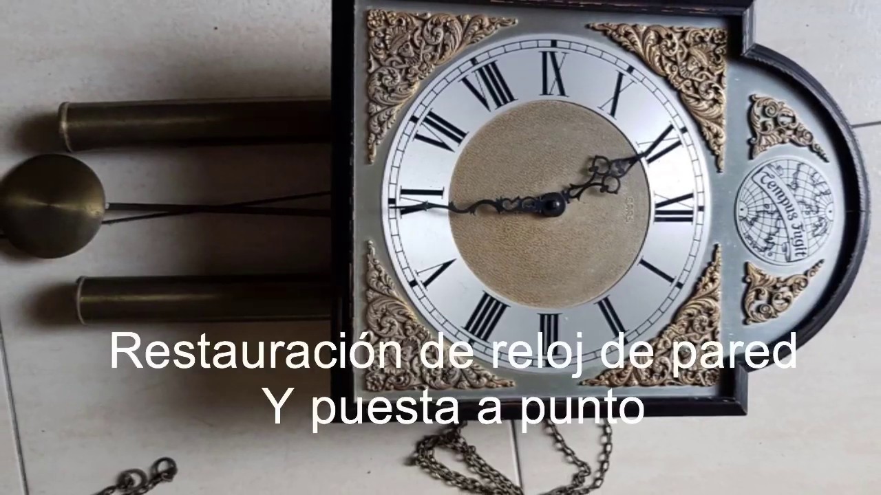 Reparación de reloj antiguo - restauración paso a paso - limpieza y engrasado