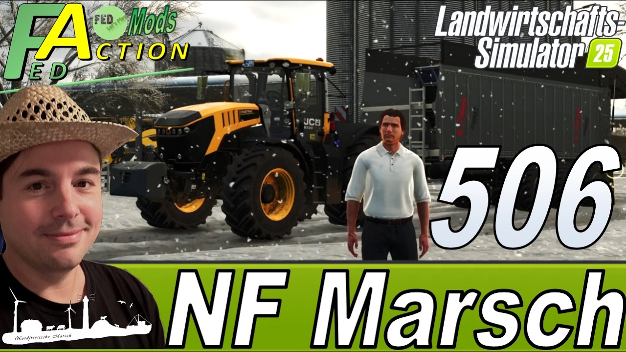 LS25 🚜 506 NF Marsch 4fach Zur Abwechslung heute mal weniger Holz #landwirtschaftssimulator25
