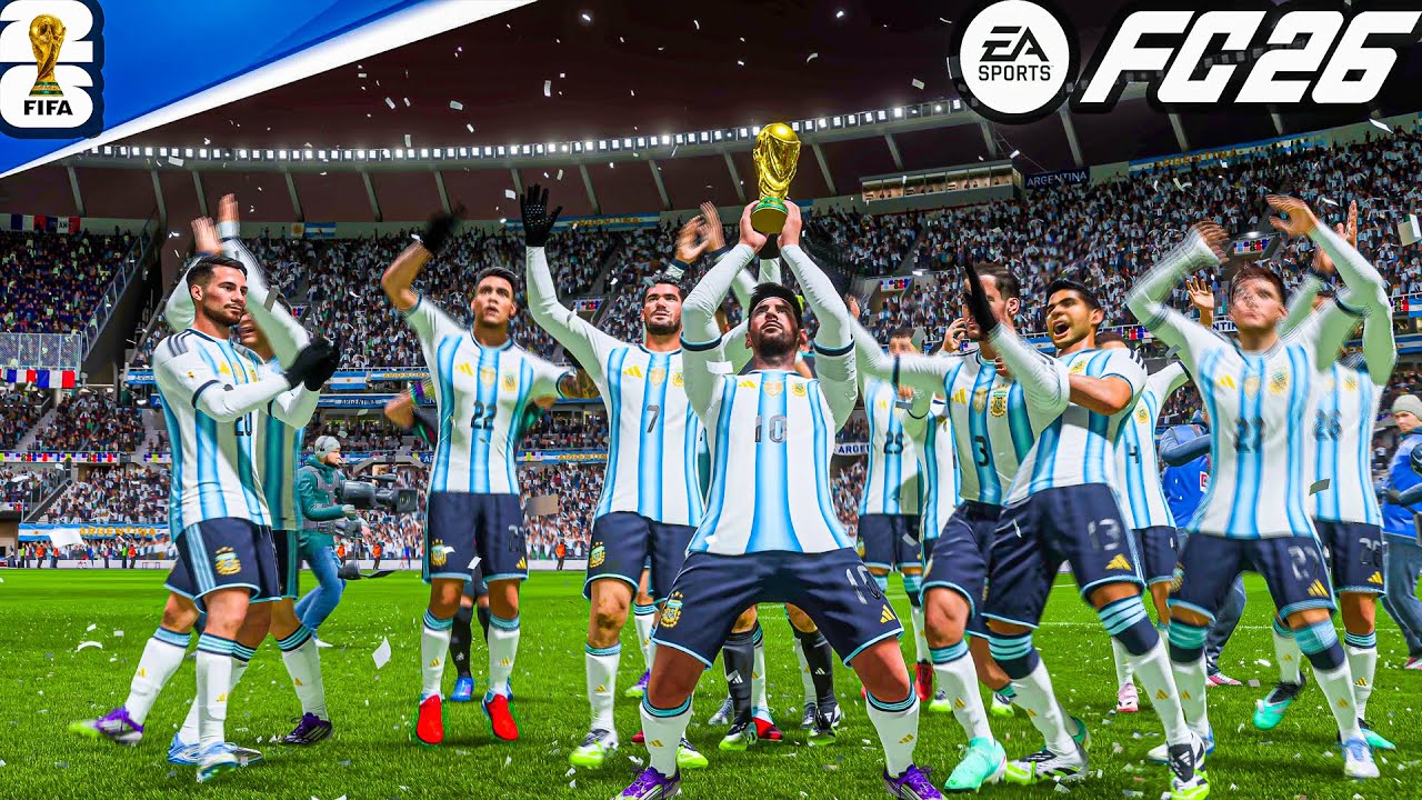 FC 26 - Argentina vs France - FIFA World Cup 2026 Final | Full Match | PC™ | 4K60 Gameplay