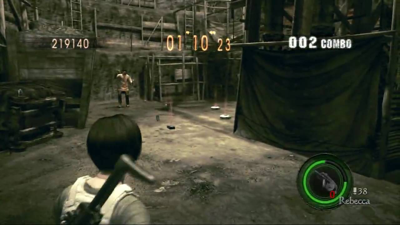 Resident Evil 5 - Mercenaries Reunion - Solo - Mines - Rebecca - 237k
