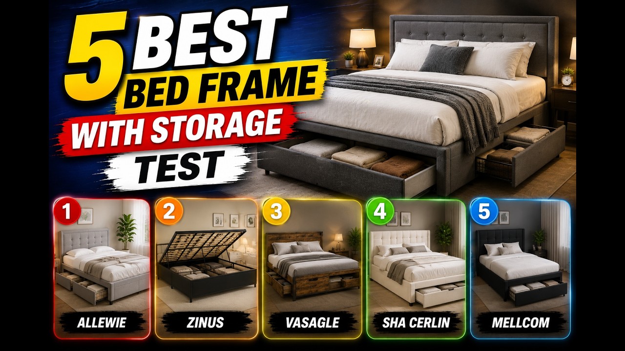 5 Best Bed Frame With Storage Ranked: What's Actually Worth It in 2026