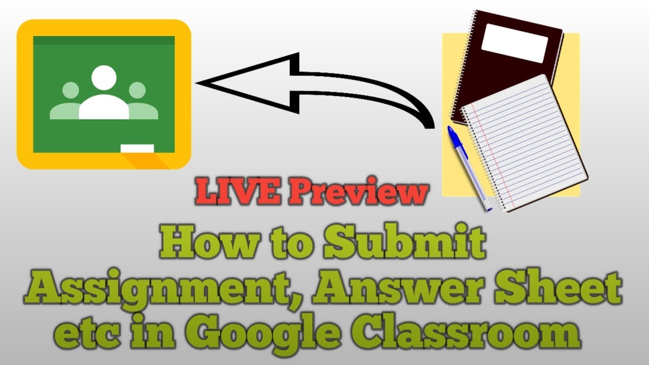 How to Submit Assignment, Answer Sheet in Google Classroom | Exam on Google Classroom. Using Mobile