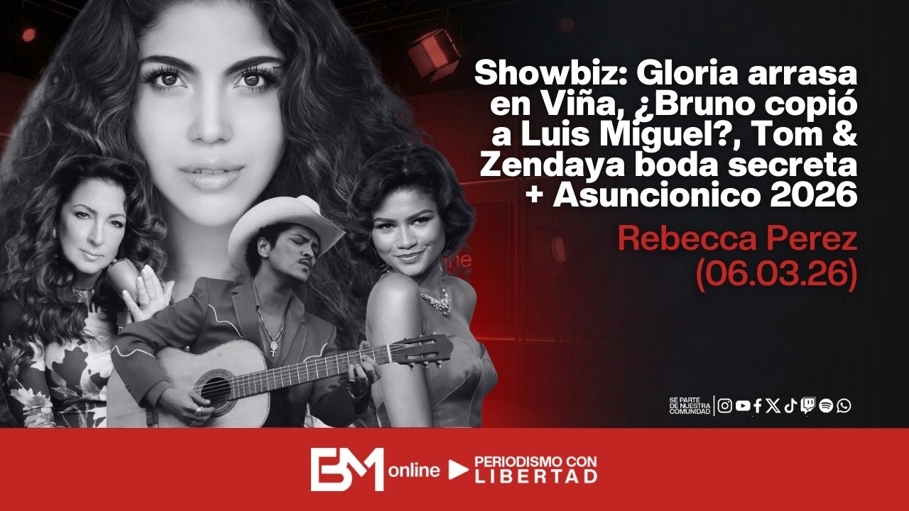 Gloria arrasa en Viña 🎤🔥 ¿Bruno copió a Luis Miguel? 💥 Tom & Zendaya boda secreta + Asuncionico 2026