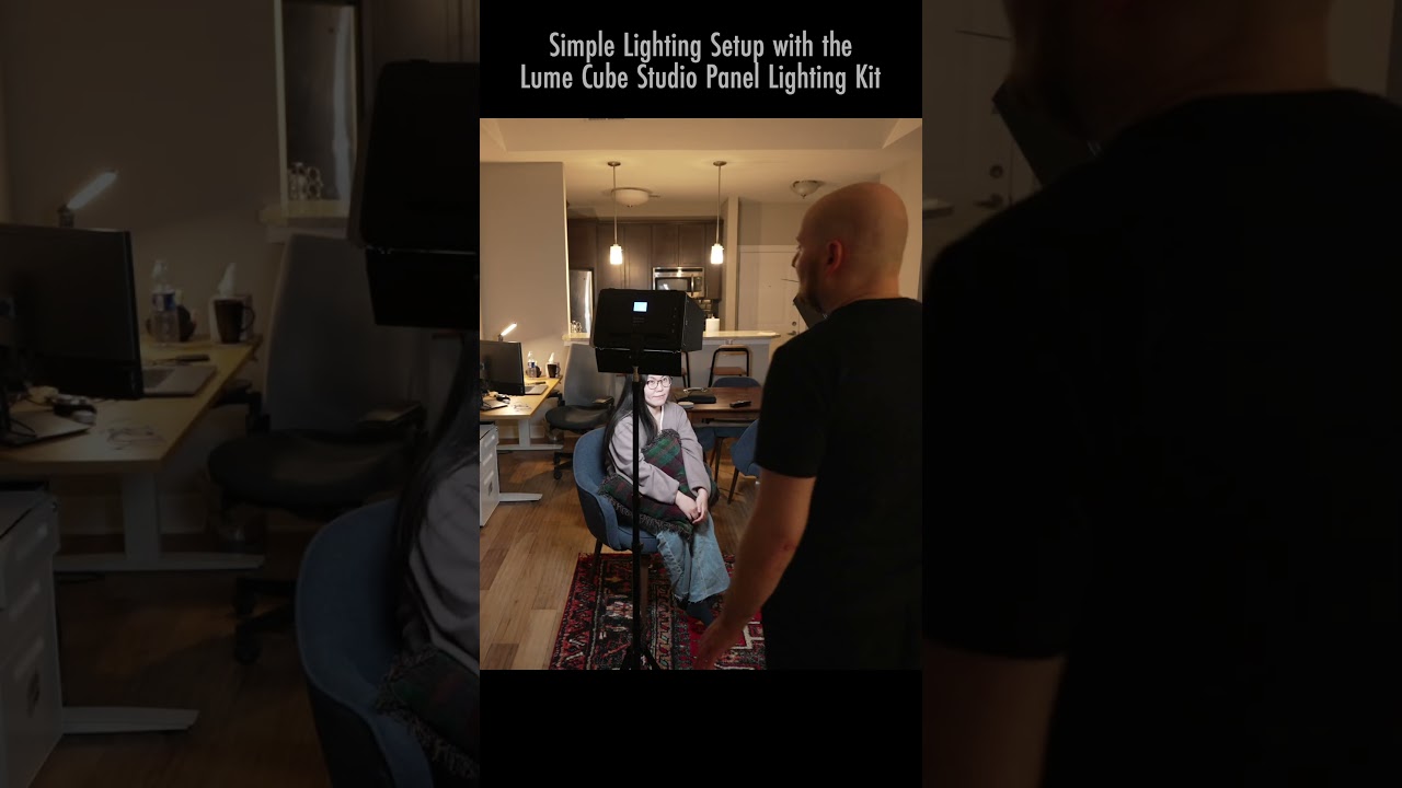 SIMPLE Lighting Setup with the Lume Cube Studio Panel Lighting Kit!