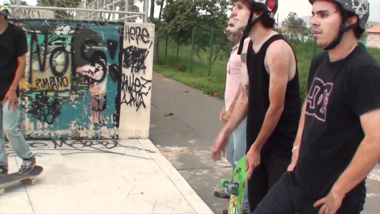 Domingao Triste skate e chuva - Meu mundo minha Vida ( Cap.6 ) 09/01/2011