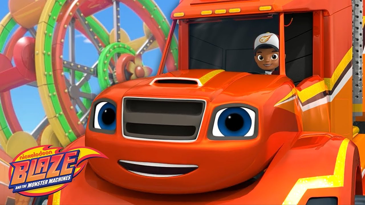 Big Rig Blaze vs. Pirate Bighorns! | Blaze and the Monster Machines