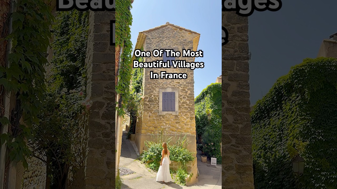is this the most beautiful village in Provence?! 🇫🇷 #francetravel #provence #southoffrance
