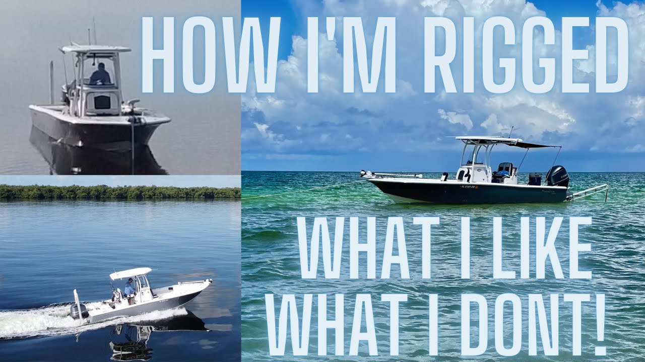 Tidewater 2500 Carolina Bay: WALK THROUGH from a Fisherman's Persepctive after 2 years and 500 hours
