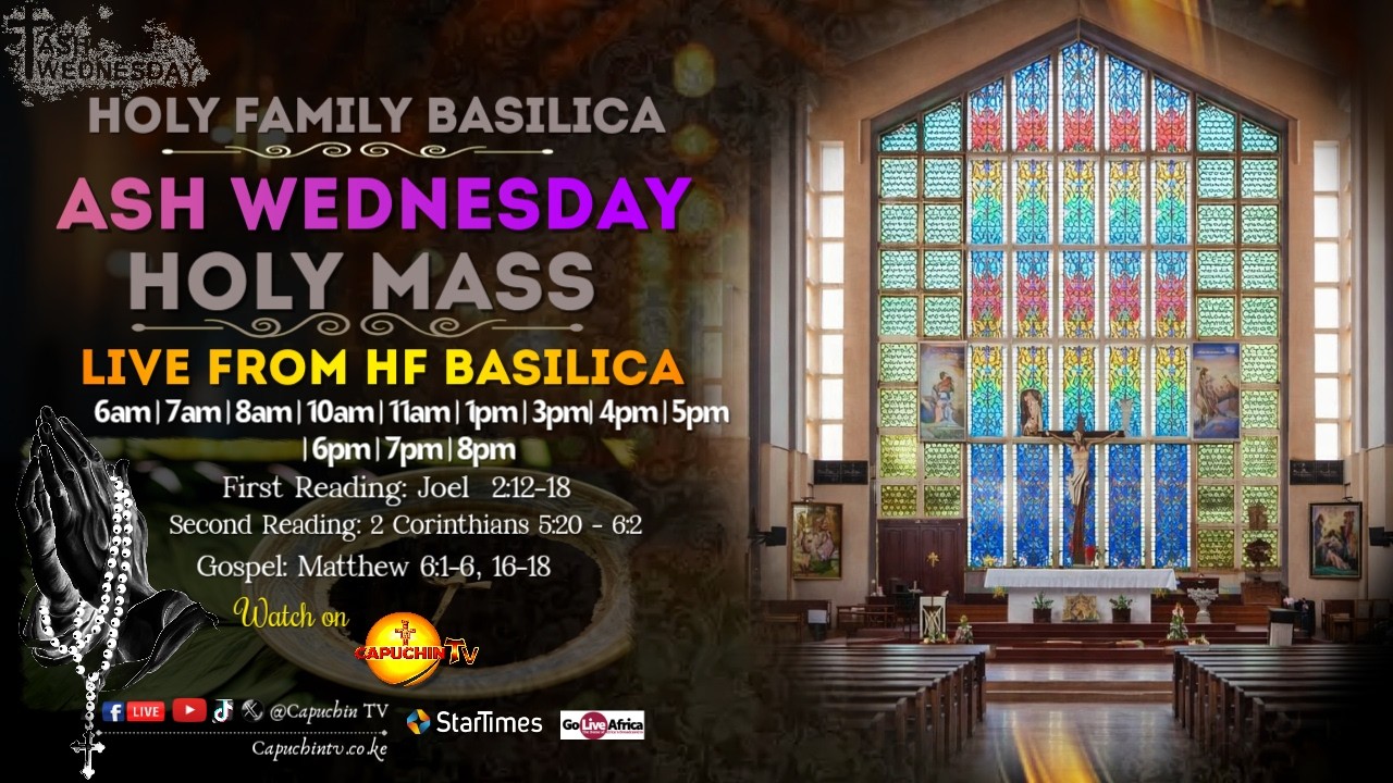 18-02-2026 | CAPUCHIN TV LIVE | ASH WEDNESDAY