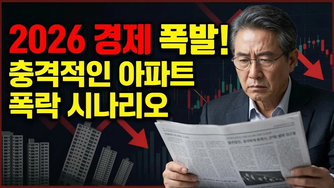 2026년 한국 경제 위기 시나리오 : 부동산 PF 폭발과 충격적인 집값 전망ㅣ한국 아파트 폭락 이미 시작됐다