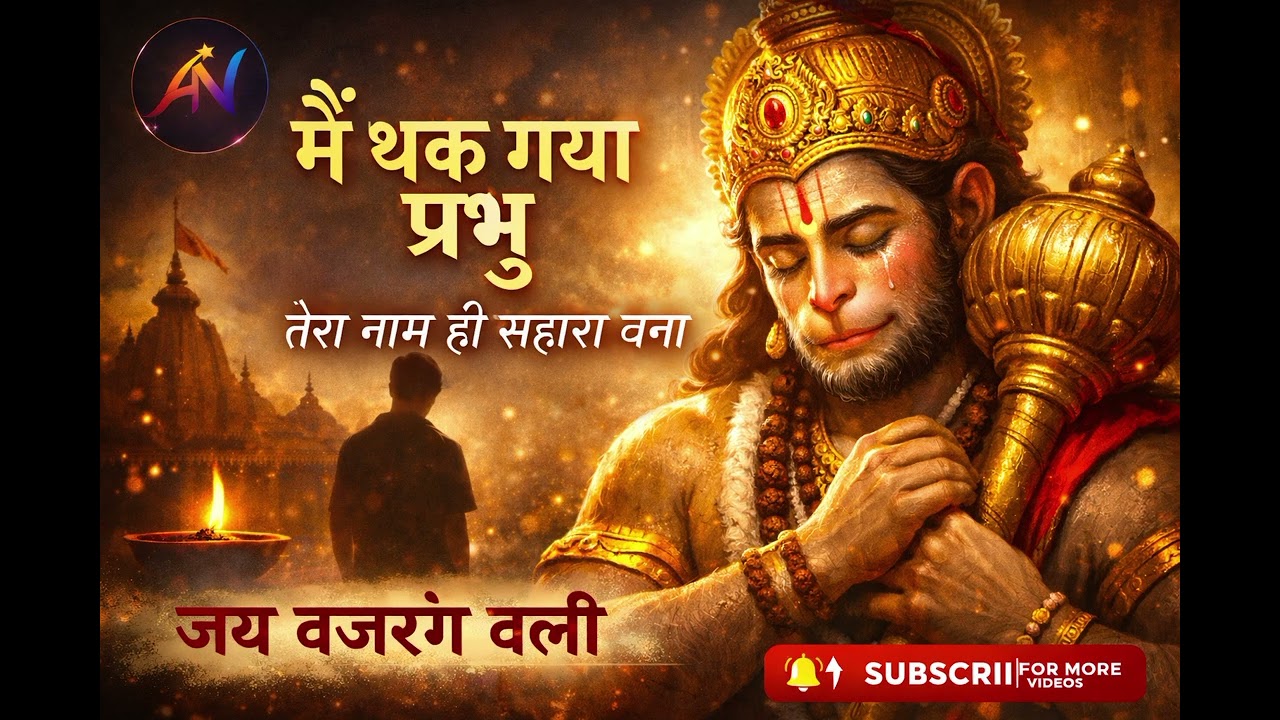 मैं थक गया था प्रभु | Heart Touching Hanuman Bhajan | संकट में सहारा बजरंगबली | Nova Music
