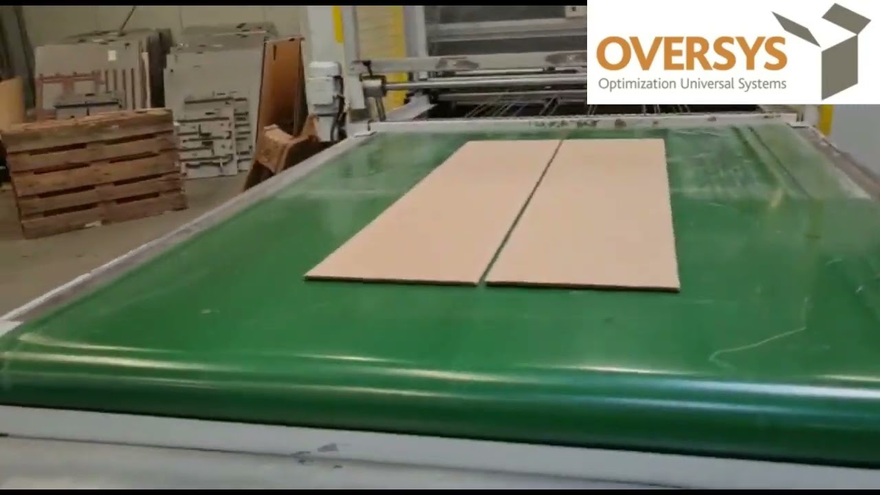 VIDEO OVERSYS U61970722 G&Ouml;PFERT SRE MINI BOXMAKER WITH SPOT PRINT UNIT