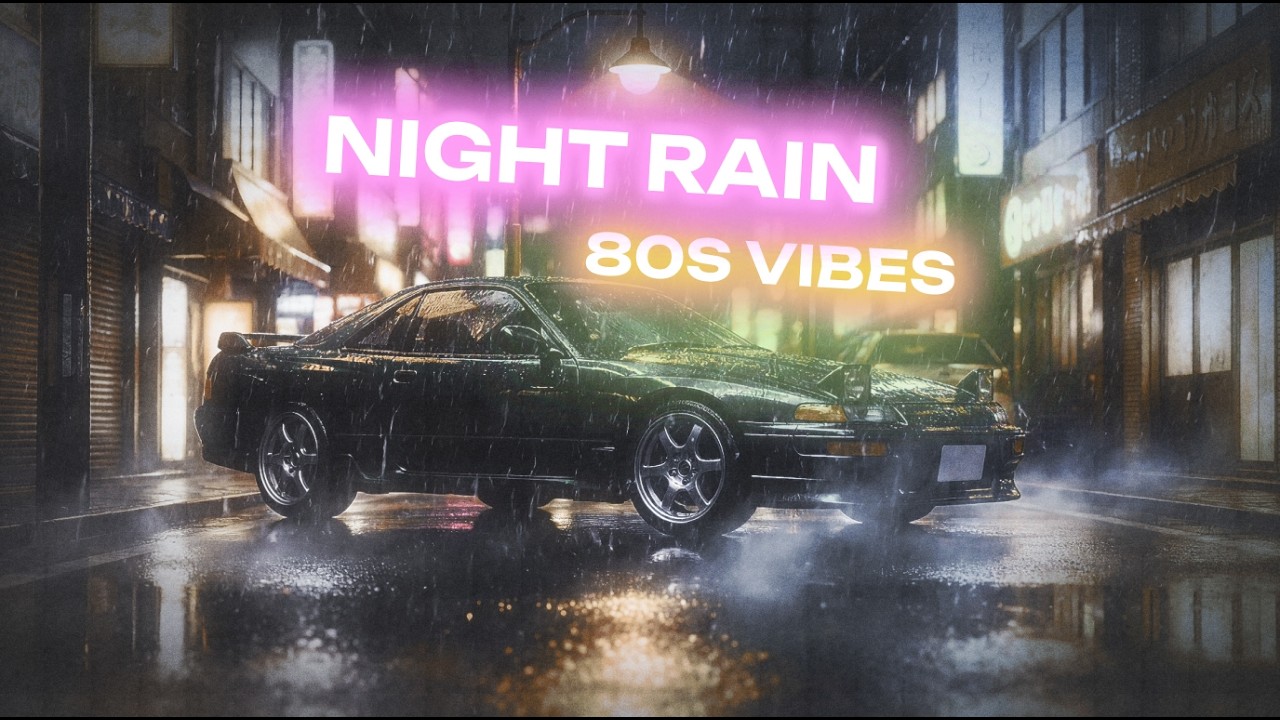 Midnight Rain in a Broken City 🌧️ Retro Synthwave