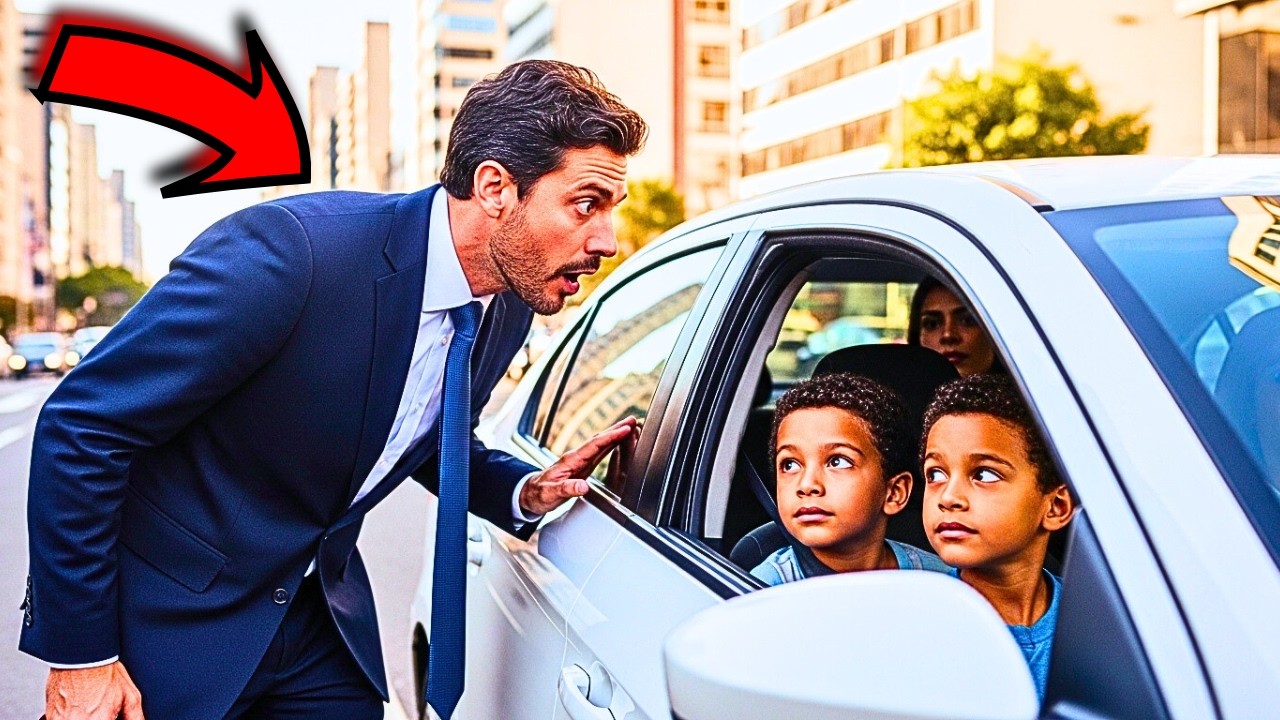 MILIONÁRIO ESTÉRIL PEDE UBER E FICA SEM AR AO VER DOIS MENINOS COM SEU PRÓPRIO ROSTO.
