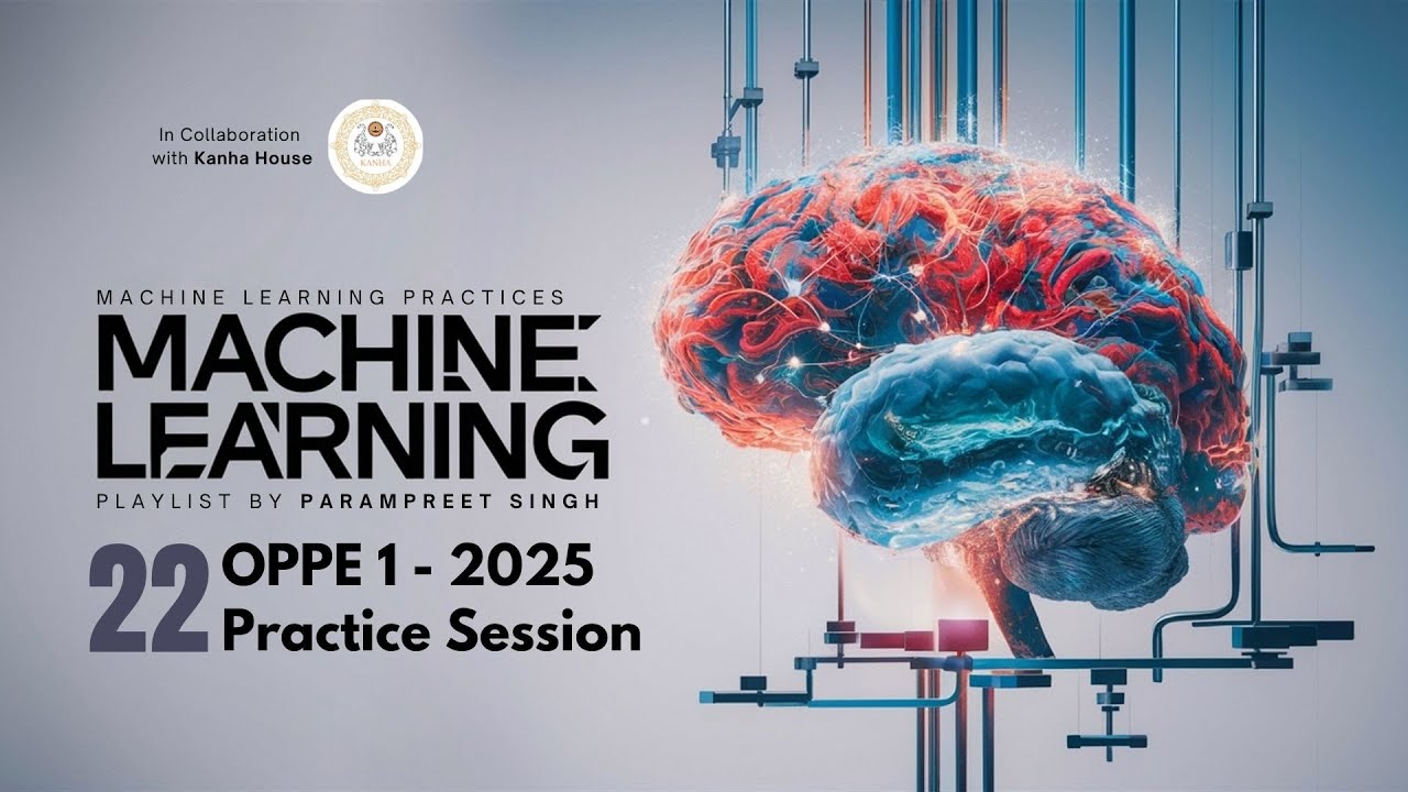 MLP OPPE 1 Revision Session 2025 | Machine Learning Practices I Session - 22