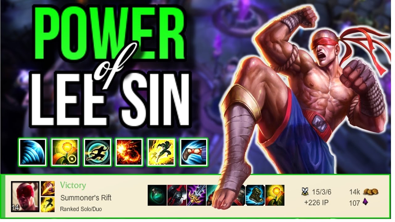 THE POWER OF LEE SIN | Solo Carrying with Lee Sin (Full Gameplay) - League of Legends