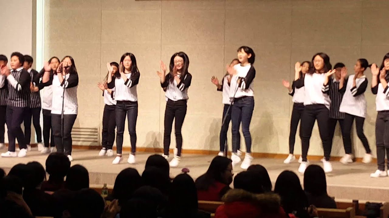 운중중학교축제 2-4 붉은노을~♡