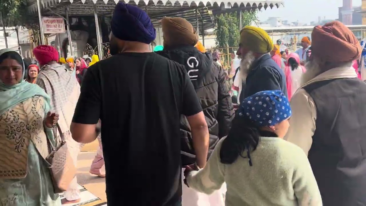   ਅੱਜ ਗਏ  ਧੰਨ ਧੰਨ ਸ੍ਰੀ ਗੁਰੂ ਰਾਮ ਦਾਸ ਜੀ ਆਮ੍ਰਿਤਸਰ ਸਾਹਿਬ 
