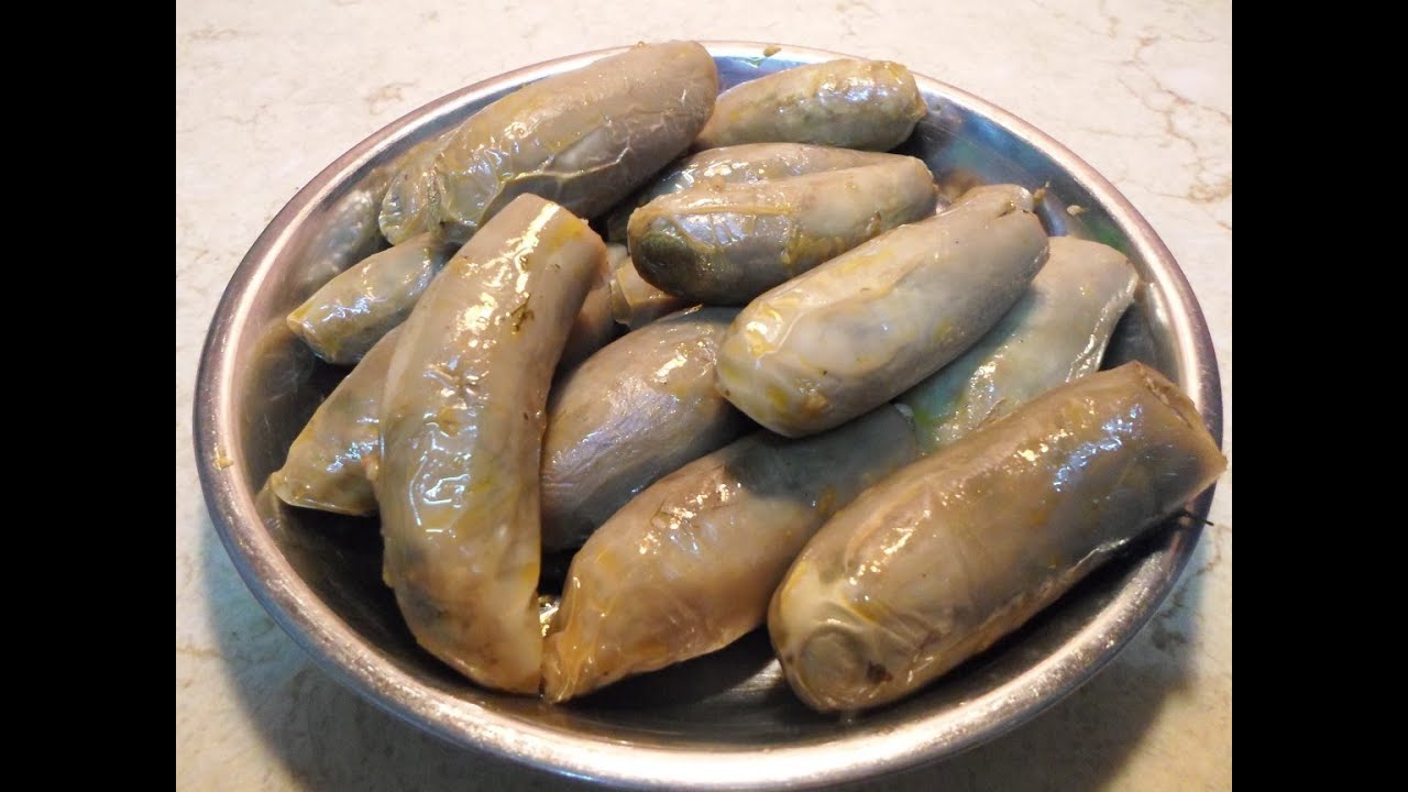 طريقة عمل محشى الباذنجان الأبيض
