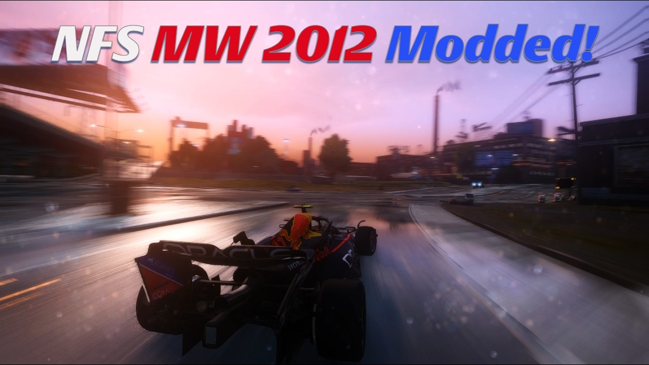 Need for Speed Most Wanted 2012 | F1 mod | FHD Gameplay | RTX 4060 60 Fps