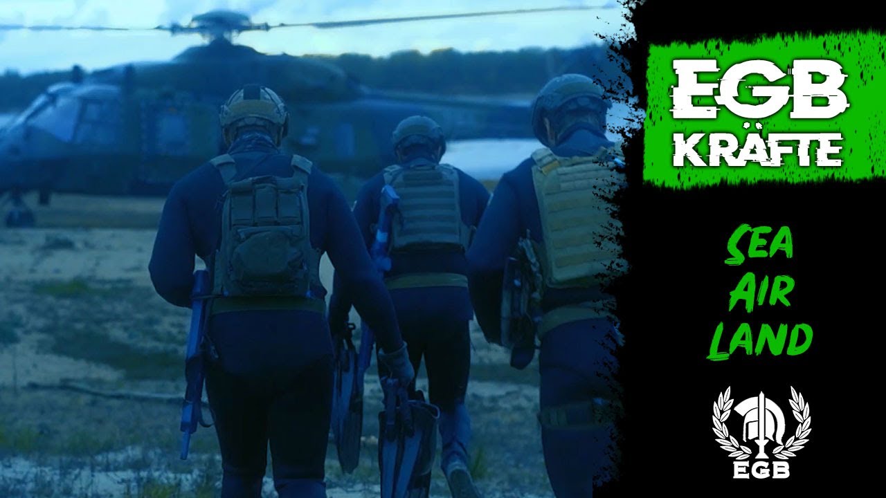 EGB Kr&auml;fte Bundeswehr / Sea Air Land training 2023