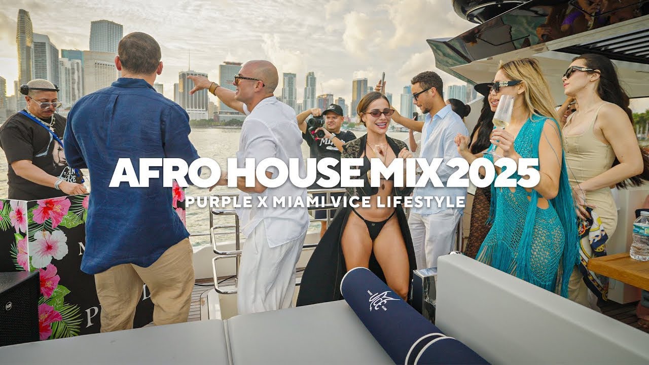 AFRO HOUSE MIX 2025 | PURPLE x MIAMI VICE LIFESTYLE
