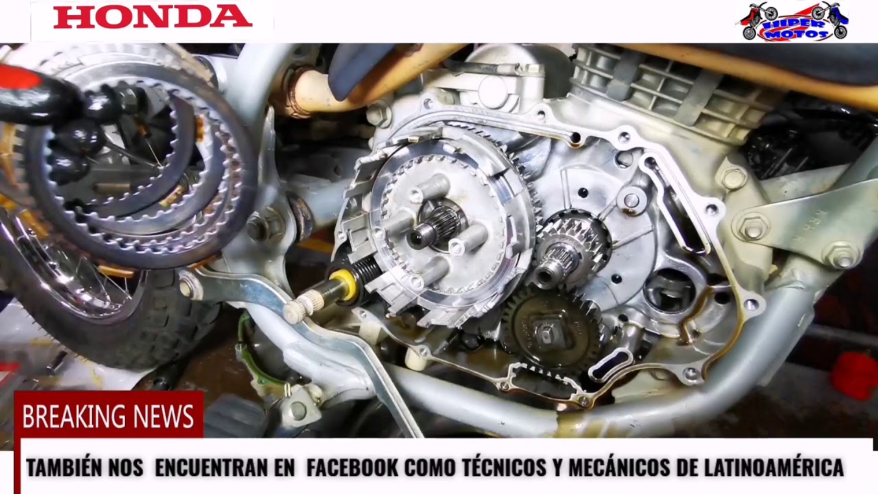 CAMBIO DE DISCO DE CLUTCH DE XR125L PASO A PASO