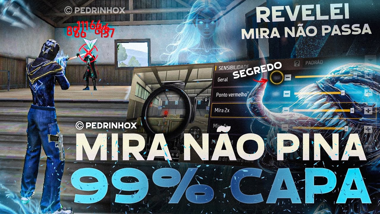 SENSI NOVA ATUALIZA&Ccedil;&Atilde;O 😈⚙️ MIRA N&Atilde;O TREME! A MELHOR SENSIBILIDADE PARA SUBIR CAPA NO FREE FIRE
