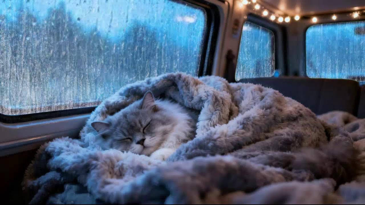Soothing Rain on Car Roof | No Thunder, No Music, Pure Sleep ASMR