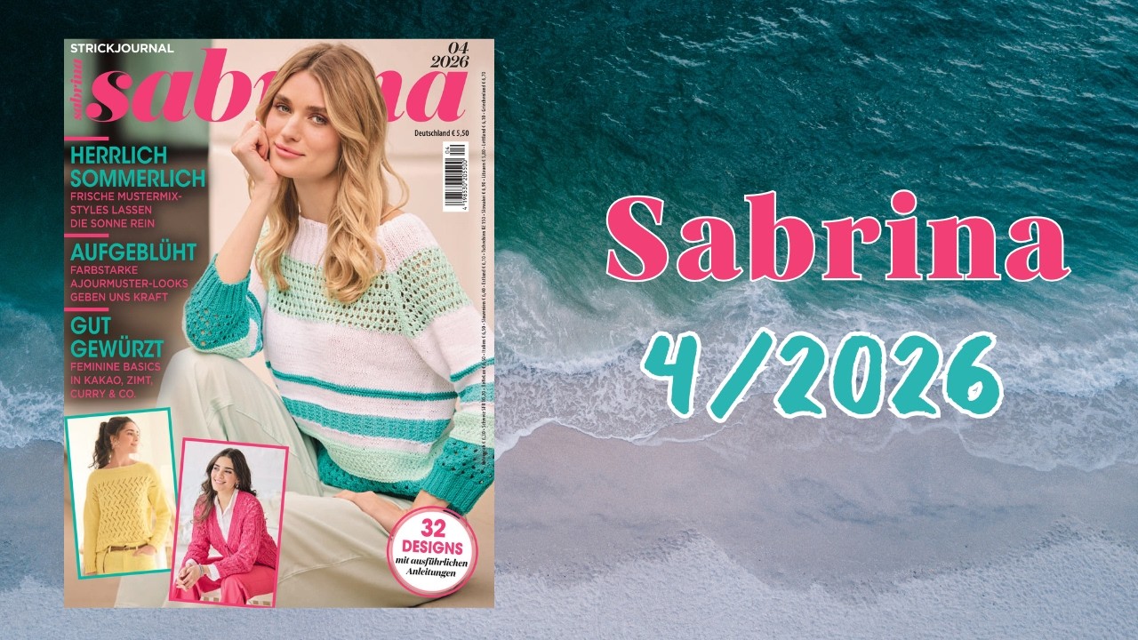 Sabrina 4/2026 l Knitting Magazine Flip Through