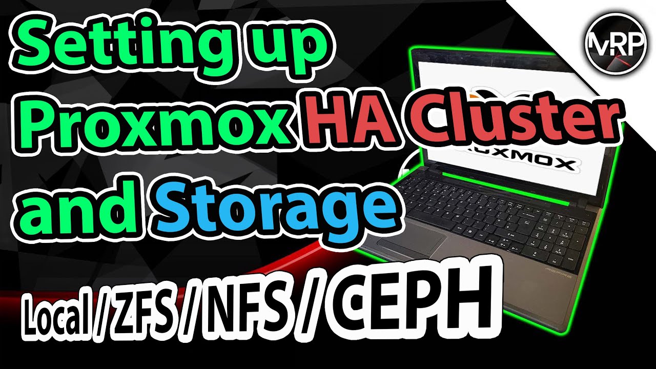 Setting up Proxmox CLUSTER and STORAGE (Local, ZFS, NFS, CEPH) | Proxmox Home Server Series