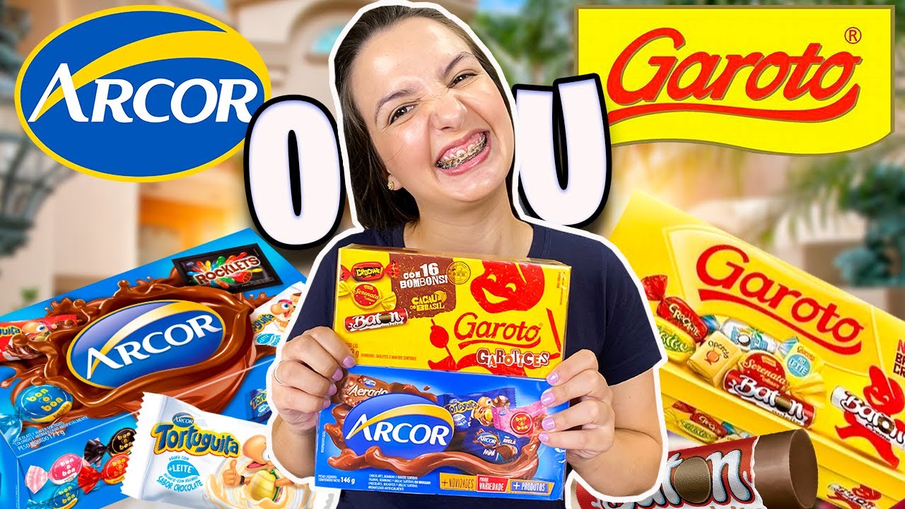 DICA PARA A PÁSCOA - QUAL A MELHOR CAIXA DE BOMBOM / ARCOR OU GAROTO??