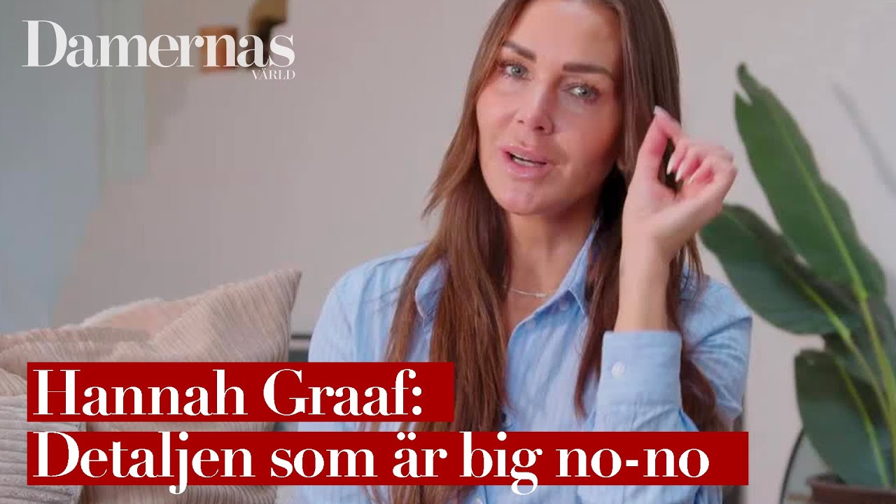 Hannah Graaf ger sina tre bästa skönhetstips