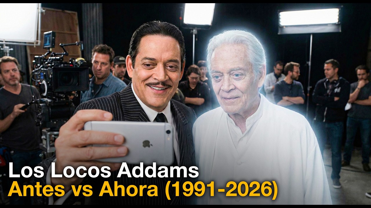 🕷️ Los Locos Addams (1991) Actores: Antes y Ahora (2026) | Así Lucen Hoy