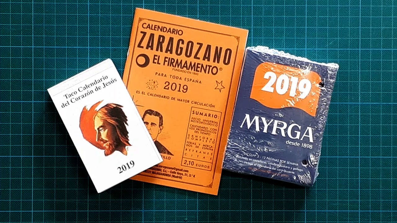 LOS CALENDARIOS MAS ANTIGUOS Y MAS VENDIDOS