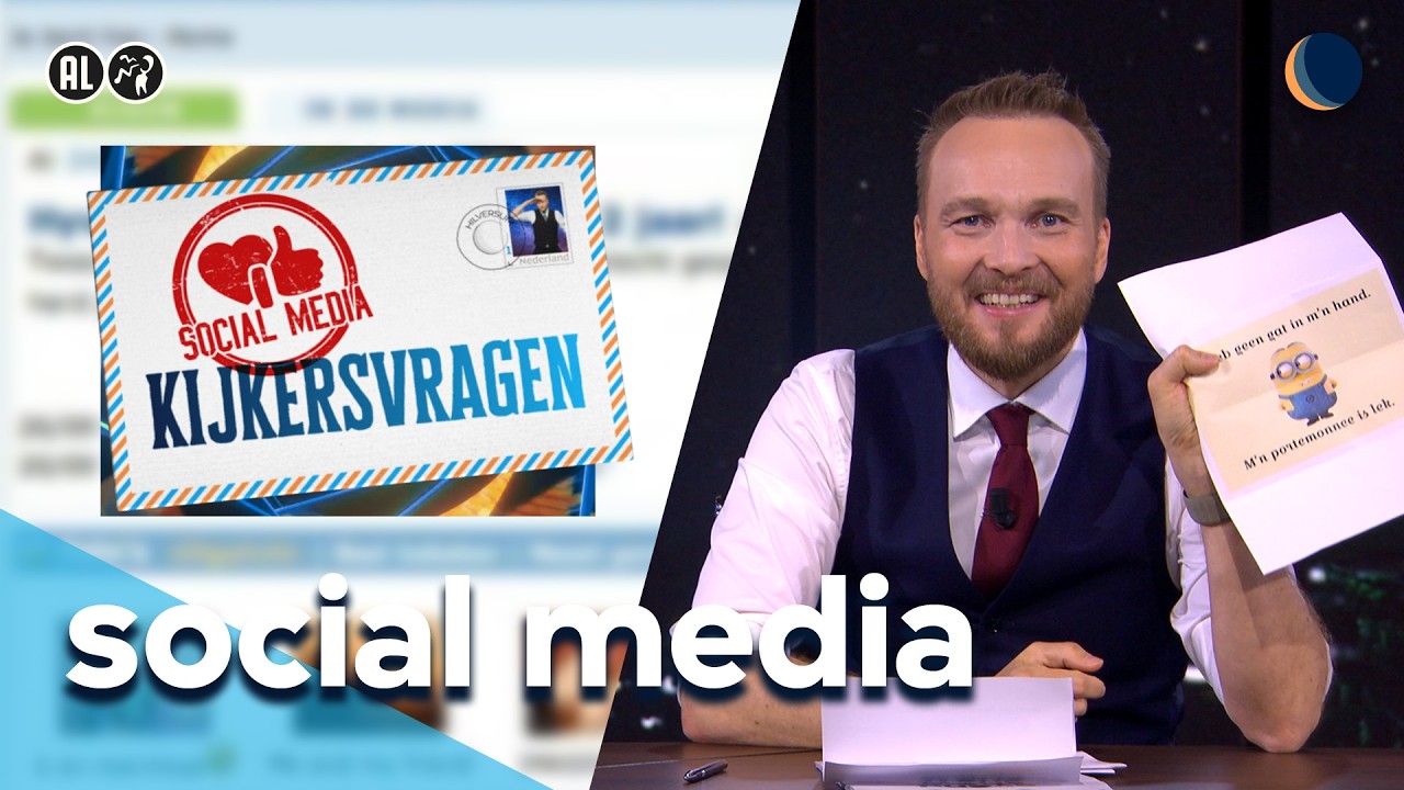 Kijkersvragen: social media | De Avondshow met Arjen Lubach (S6)