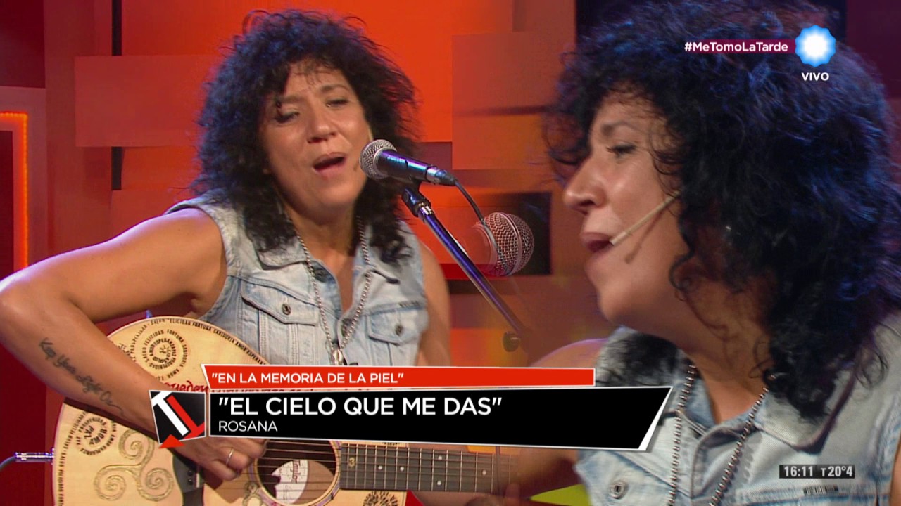 Festejamos los 20 años de carrera de Rosana en Tomate La Tarde