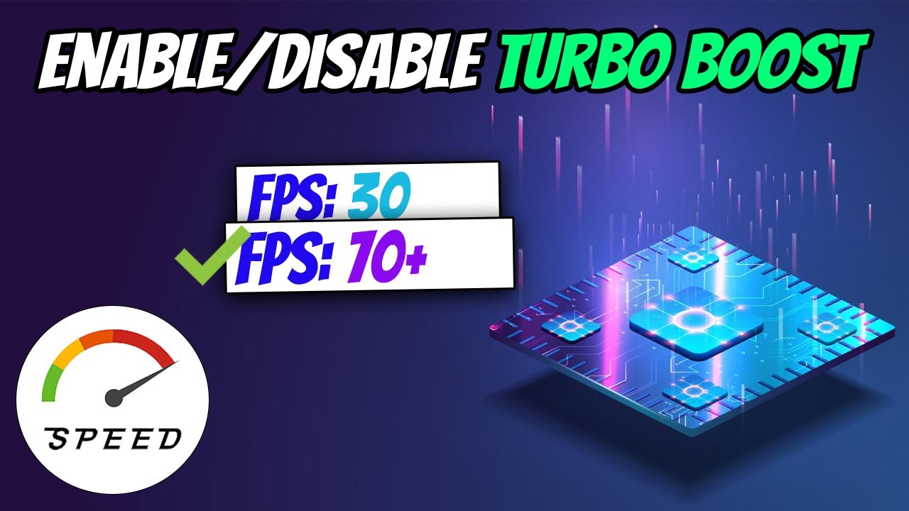 ✅How to Enable & Disable Turbo Boost | Desktop & Laptop | Increase FPS | Fix Heating & Auto Shutdown