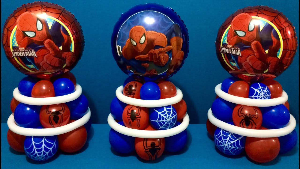 Amazing Spider-Man Balloon Decorations!