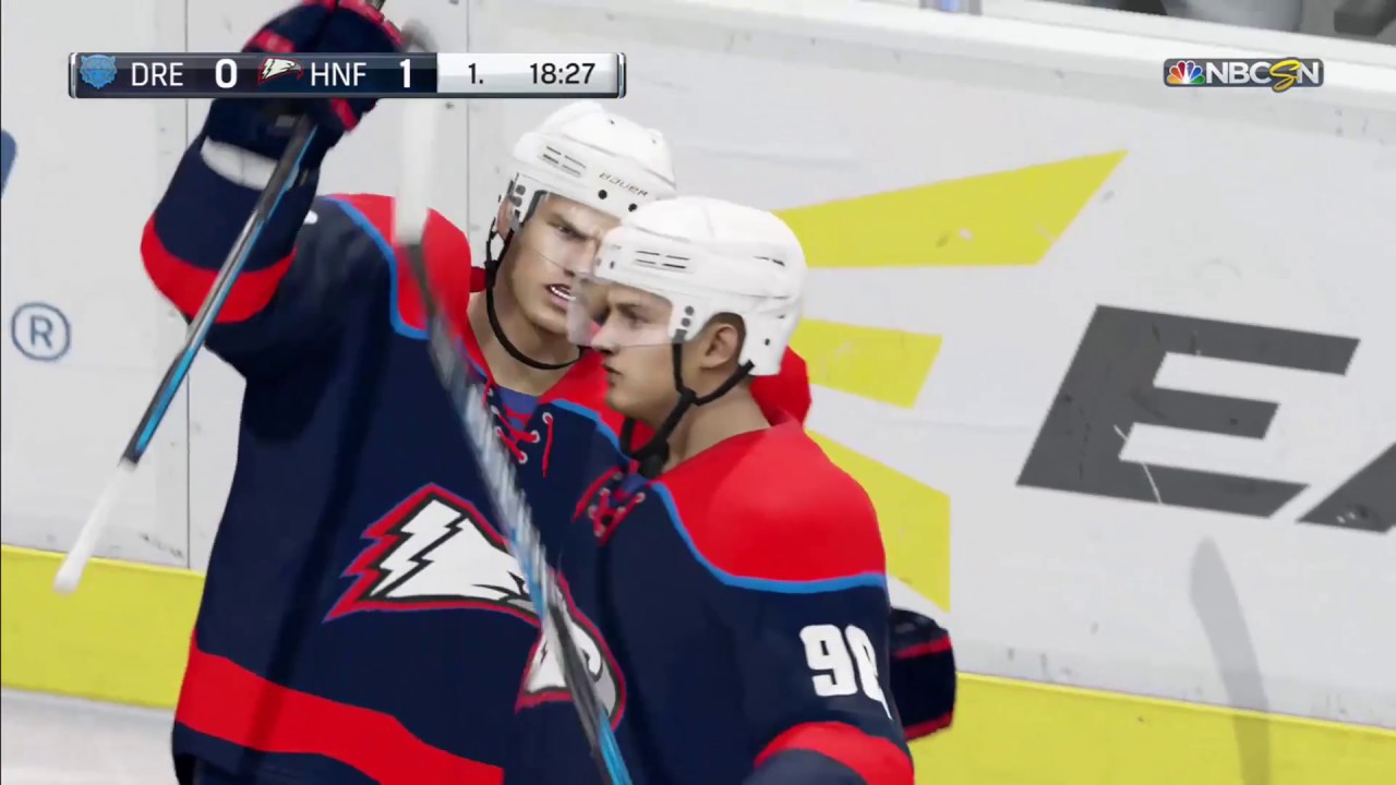 NHL 18 | DEL2 Heilbronner Falken : Dresdner Eislöwen | Tore + Torhymnen