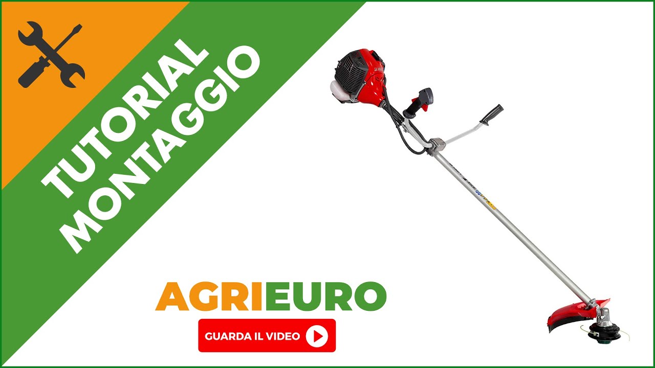 Decespugliatore a scoppio Efco DS 5300 T: montaggio del potente decespugliatore con testina tap&go