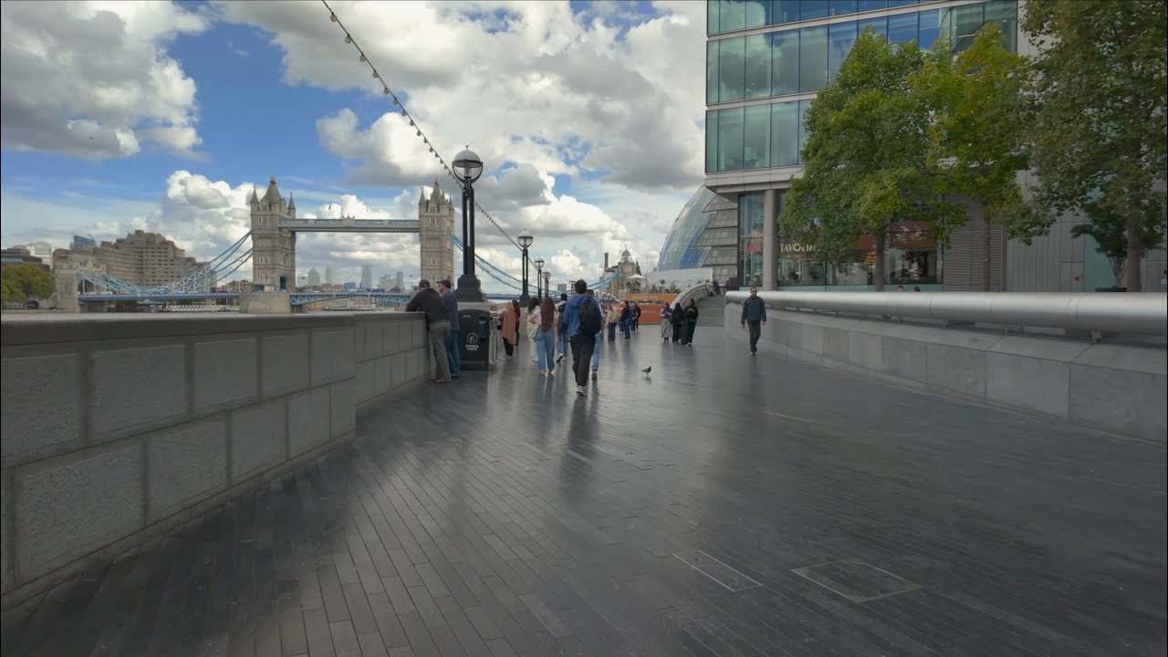Stroll along the river London