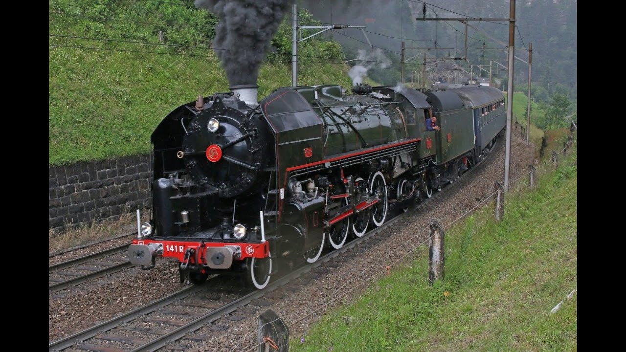 [HD] Dampfspektakel am Gotthard 27. & 29.06.2015 --- 141R1244 & 01 202 & 01 150