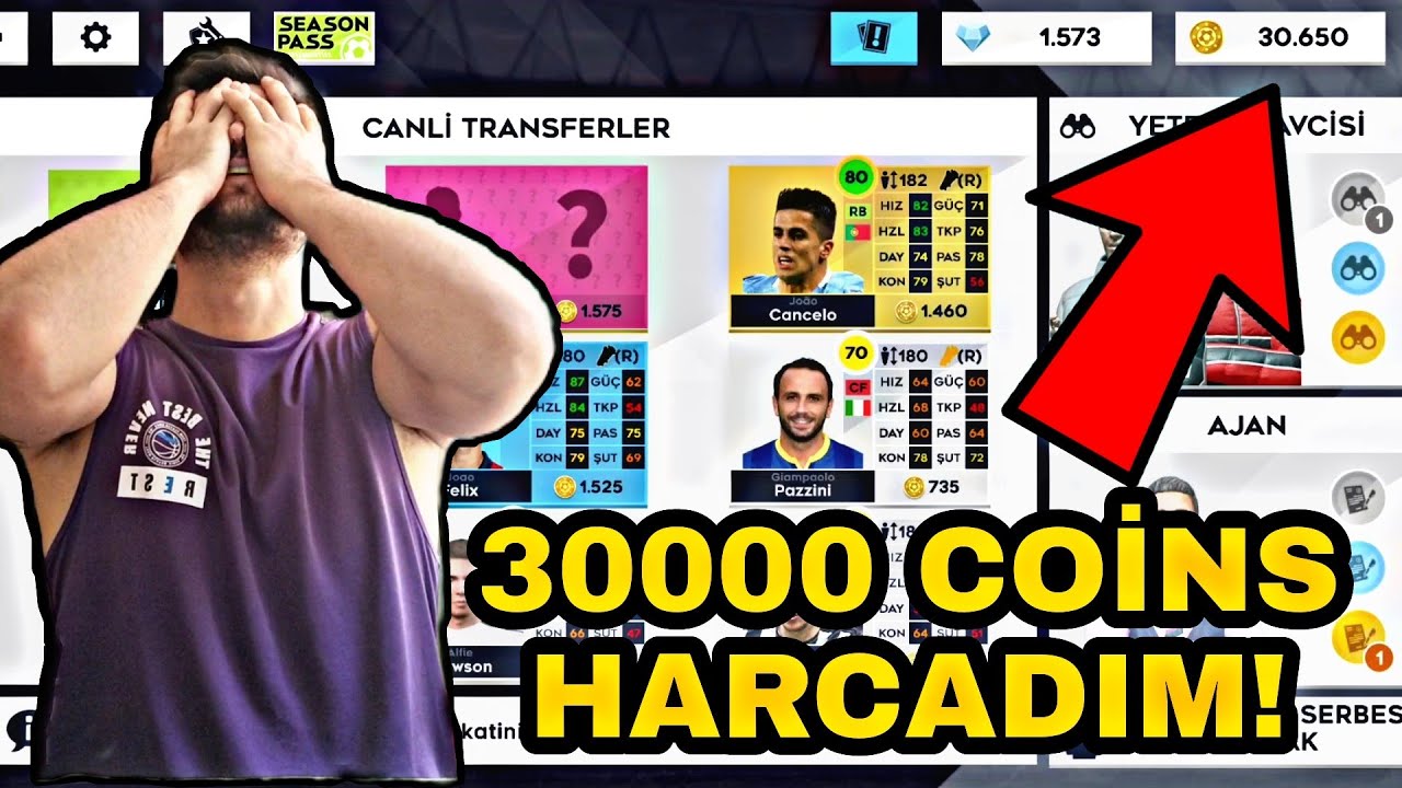 30.000 COİNSE EFSANELER !! DREAM LEAGUE SOCCER 2021