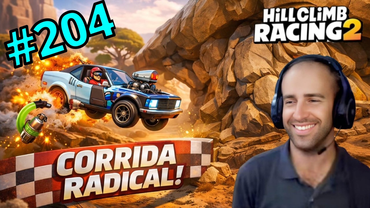 #204 - LIVE DE HILL CLIMB RACING 2 INFORMATION IN THE DESCRIPTION BELOW PARTE 204 @GAmeplaydoRicardo
