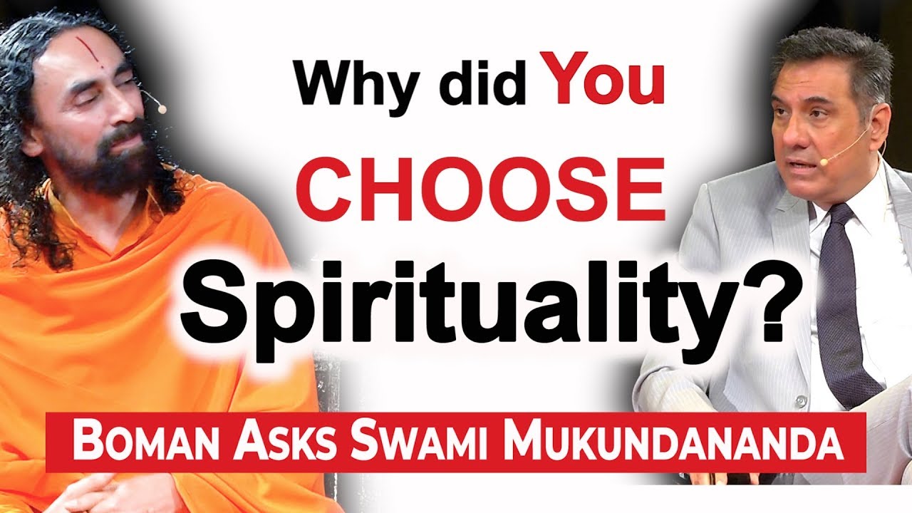 Boman Irani Asks Swami Mukundananda: Why Did You Give Up Your Corporate Career?