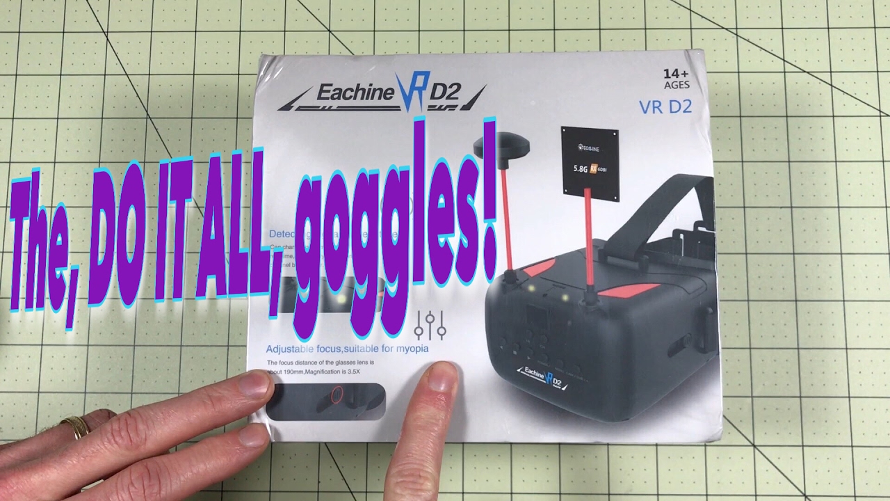 Eachine VR D2 Goggles Review - These ARE the goggles you should buy - Courtesy of Banggood