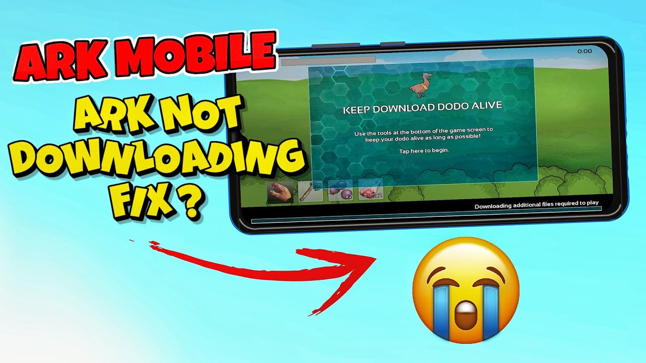 ARK Mobile Revamp Not Downloading : ARK New Update Additional File Not Downloading Problem Fix ? 😭😭